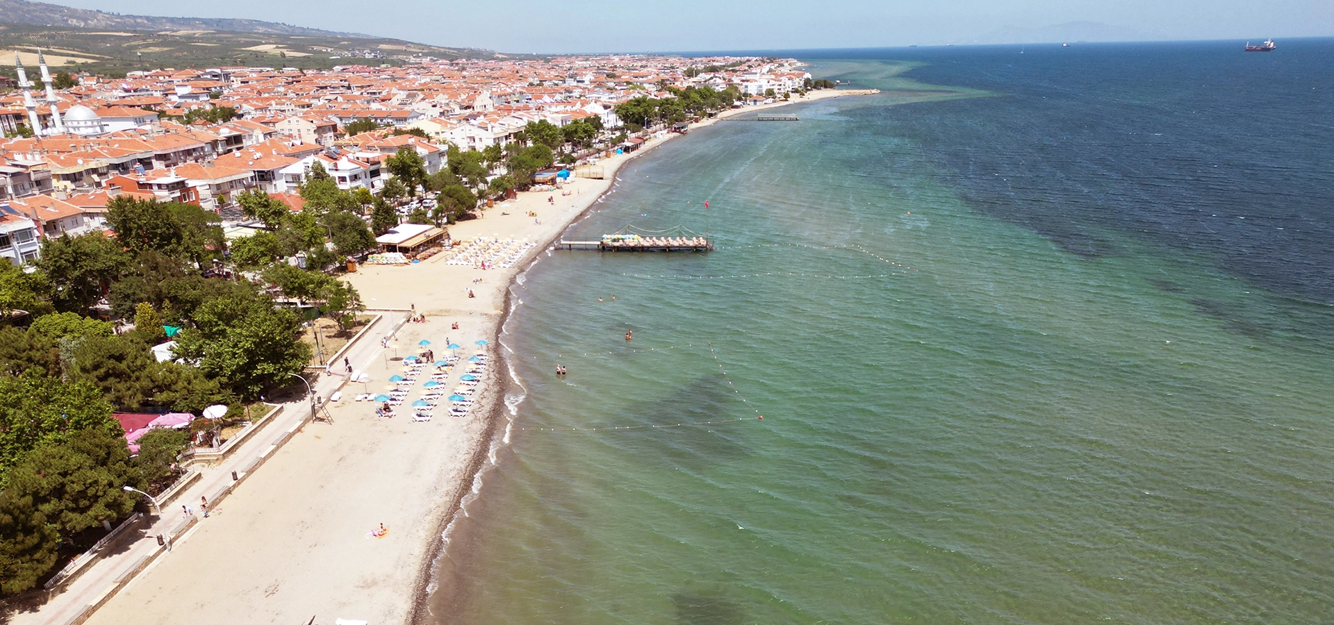 Sarkoy coast in Tekirdag