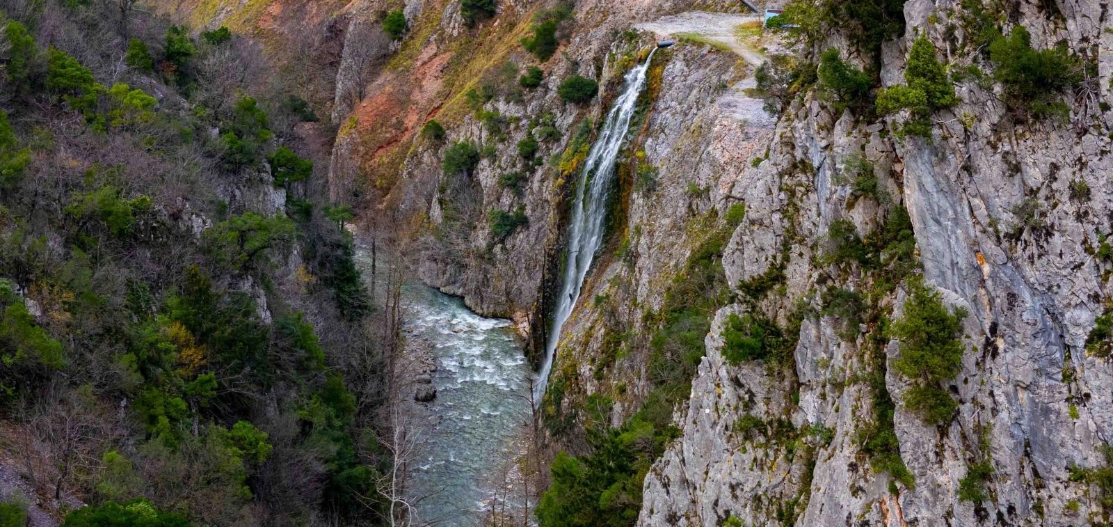 Serindere Canyon Kocaeli waterfalls forest and mountain stream