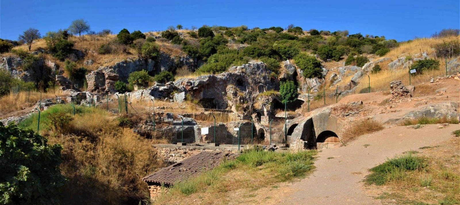 Seven Sleepers archaeological cemetery near Ephesus Selcuk Turkey