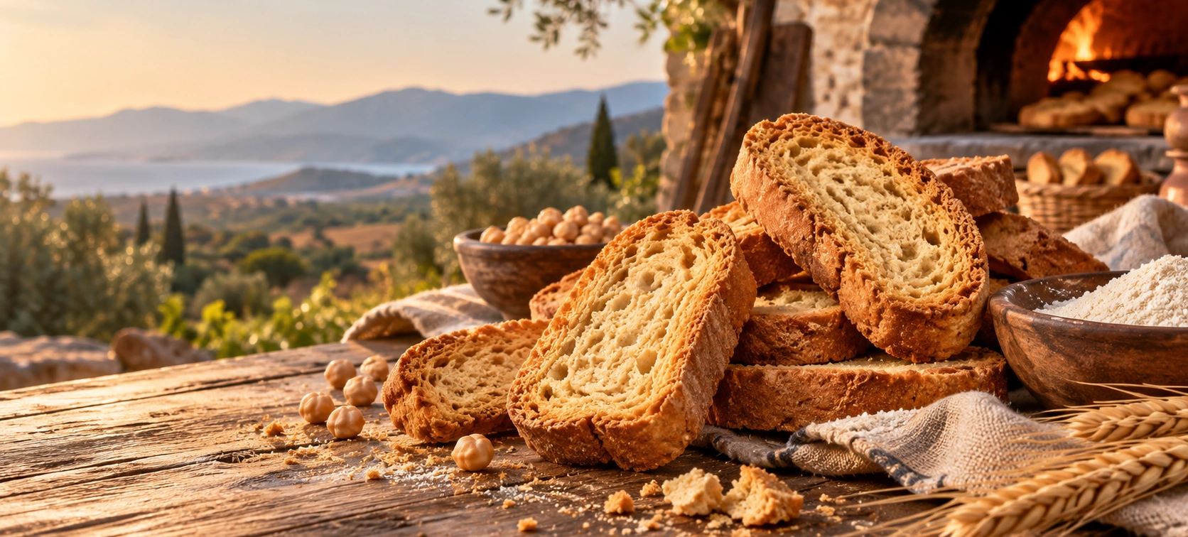 Traditional Soke Peksimeti twice-baked chickpea-fermented bread and private culinary experience in Aydin