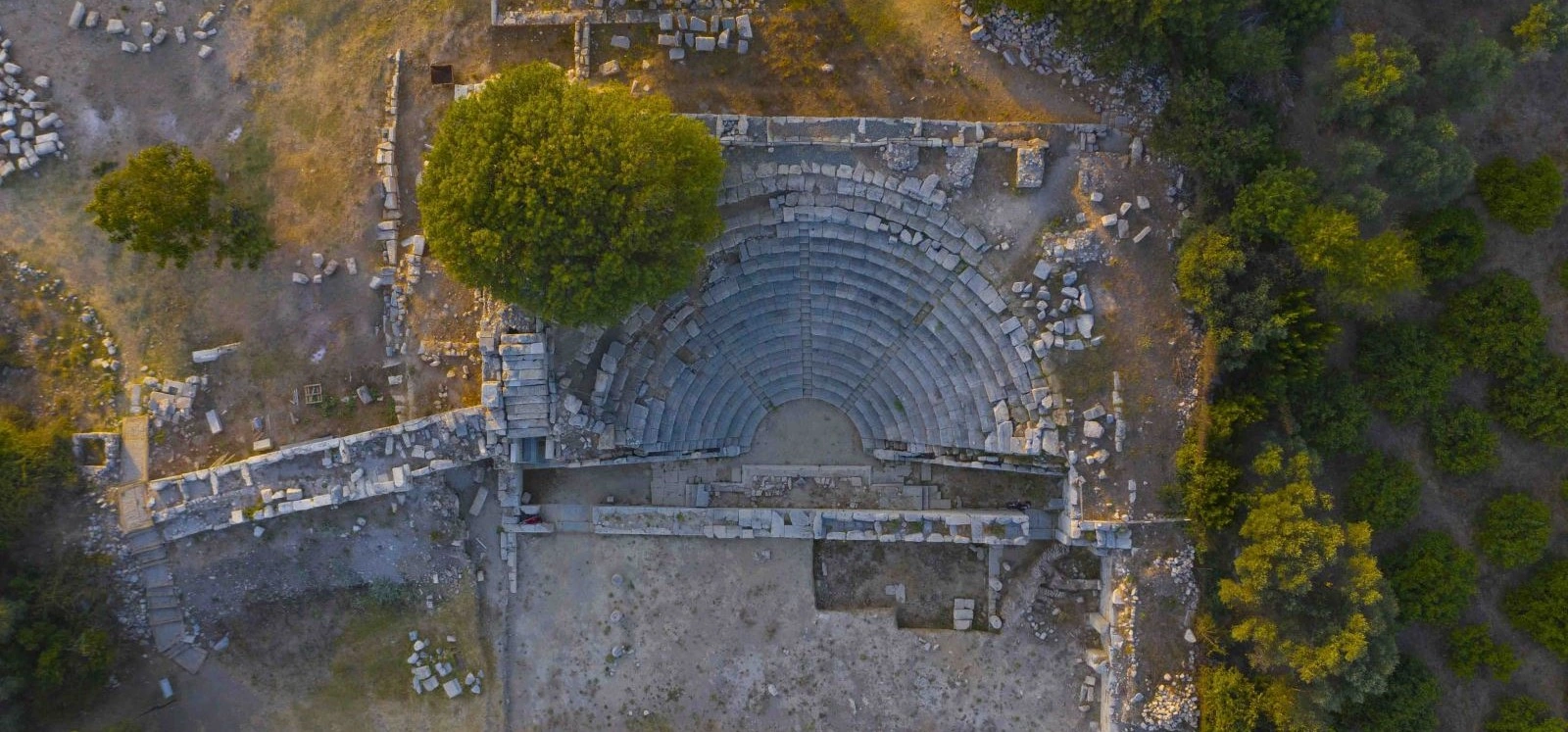 Teos Ancient City near Sığacık Seferihisar İzmir Turkey