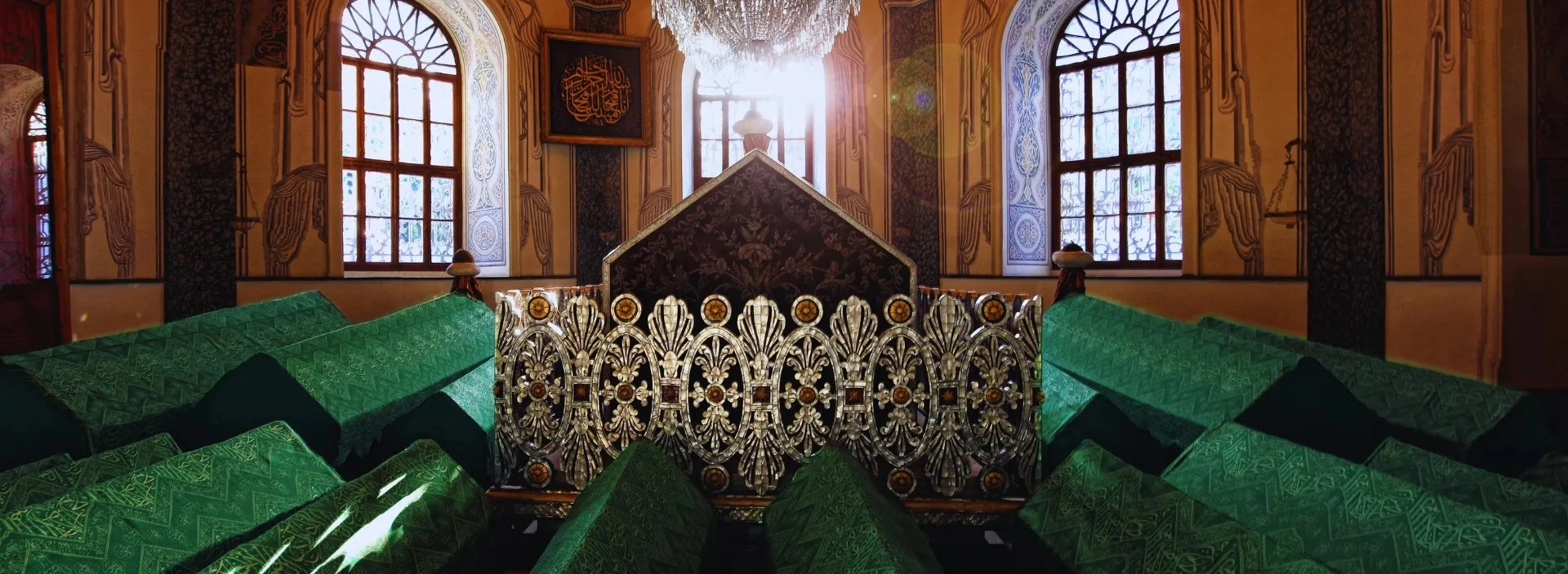 Tophane in Bursa with Osman Gazi and Orhan Gazi tombs