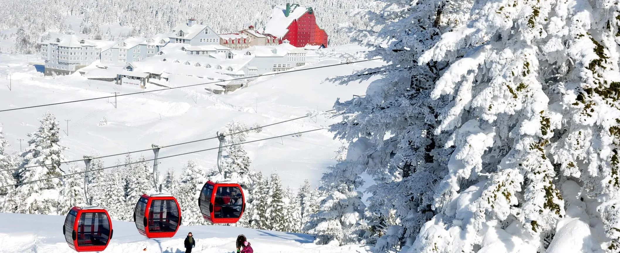 Uludag Mountain National Park above Bursa