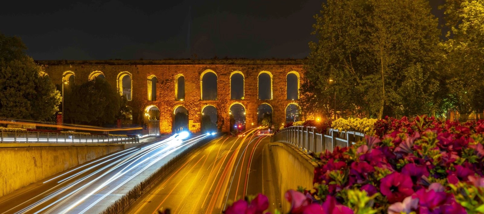 Valens Aqueduct Roman Byzantine water system Istanbul Turkey