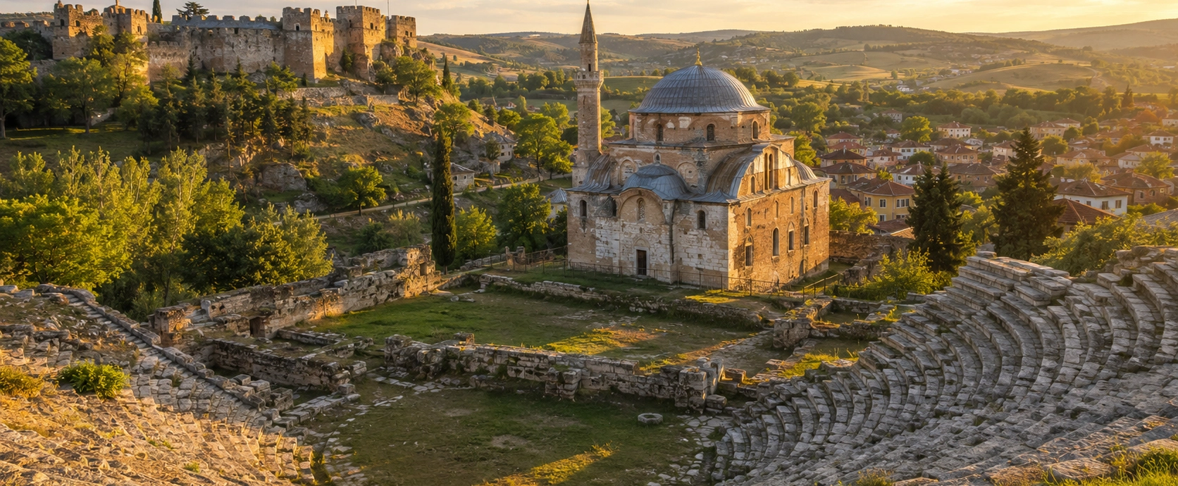 Historic Vize in Kirklareli Turkey