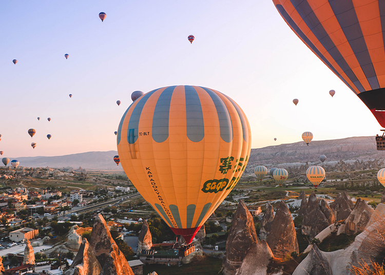 Balloon Watching and Chasing Tour in Cappadocia