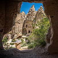 Zelve Open Air Museum cave settlement