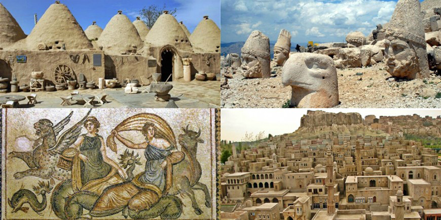 Harran, Monte Nemrut, Zeugma y Mardin