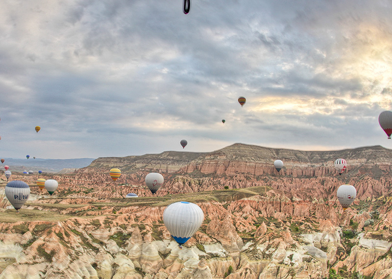 Vols en Montgolfière en Cappadoce
