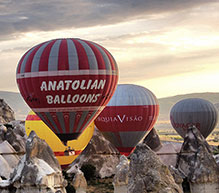Visite Privée de 2 Jours en Cappadoce au Départ d'Istanbul en Avion