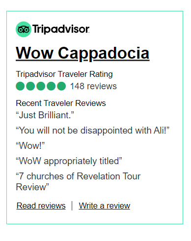 Wow avis sur la Cappadoce sur Tripadvisor