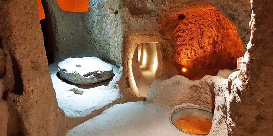 Unterirdische Stadt Kaymakli
