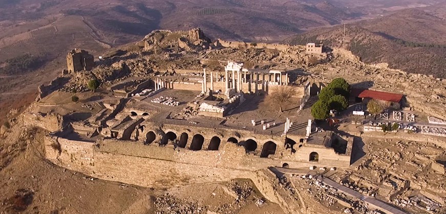 Antike Stadt Pergamon
