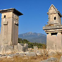 Antike Städte Xanthos und Letoon