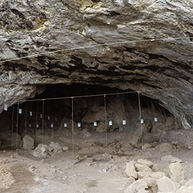 Sito di scavo della caverna Direkli