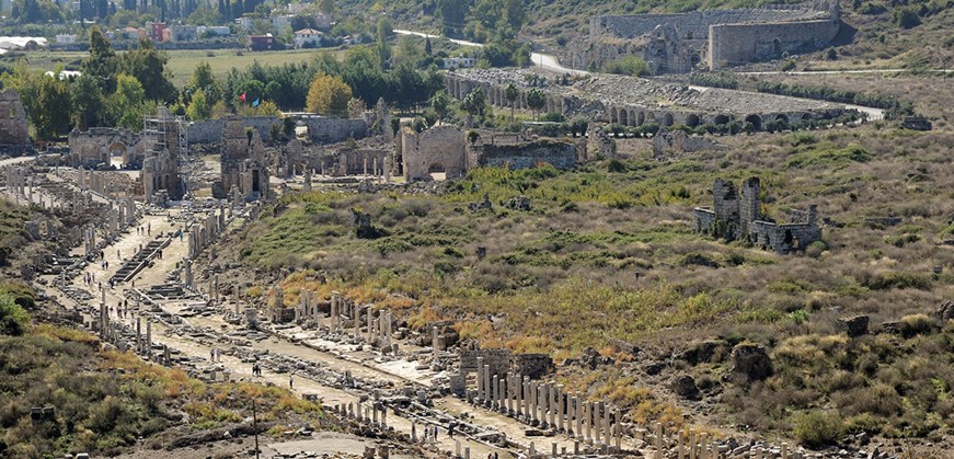 Perge antica città
