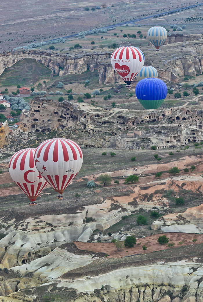 Voos de Balão Padrão e Deluxe em Cappadócia
