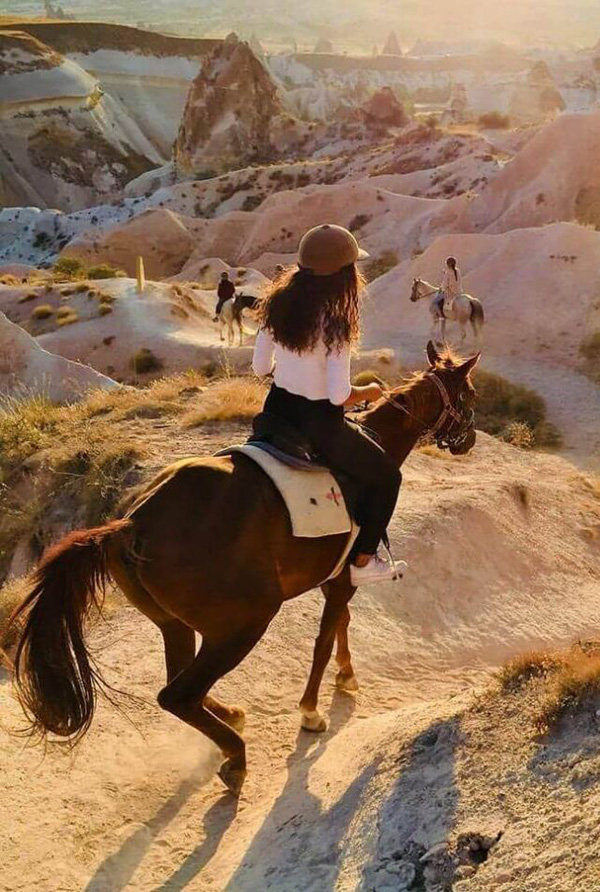 Passeios a cavalo na Capadócia
