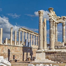 Tour privado de Pergamon e Asclépio