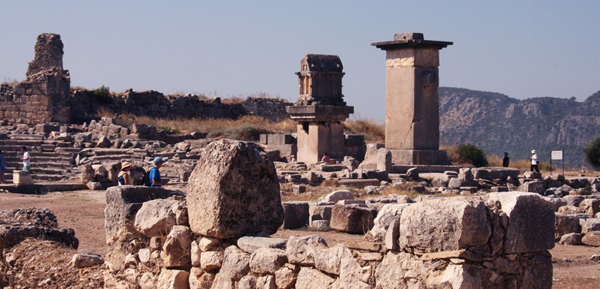 Xanthos Letoon ancient city
